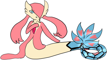 Gardevoir/milotic “these Pokemon Absolutley Love Contests - Cartoon (500x293), Png Download