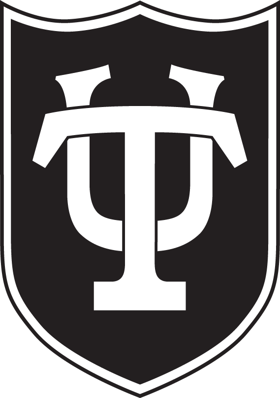 Tu Shield Logo In Black - Tulane University School Of Law Logo (569x807), Png Download