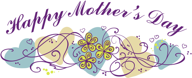 Mother's Day Clipart Banner - Mother's Day Banner Clip Art (640x272), Png Download