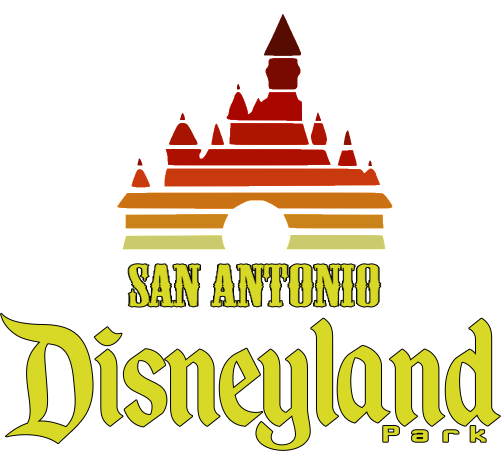 San Antonio Disneyland Logo - Disneyland San Antonio Texas (1002x902), Png Download