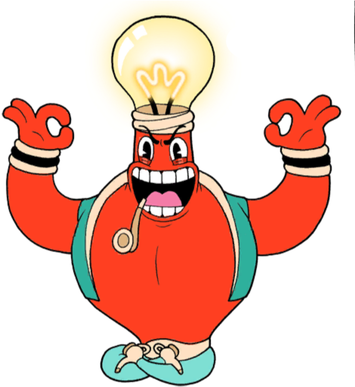 Djimmi The Great Idea - Cuphead Djimmi The Great (720x794), Png Download