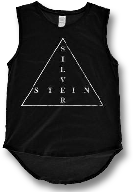Triangle Muscle Tank - Silverstein (400x400), Png Download