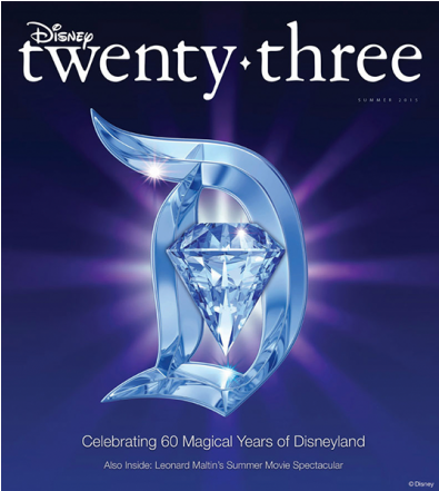 Disney Twenty-three Celebrates 60 Magical Years Of - Disney Twenty Three Magazine Logo (780x440), Png Download