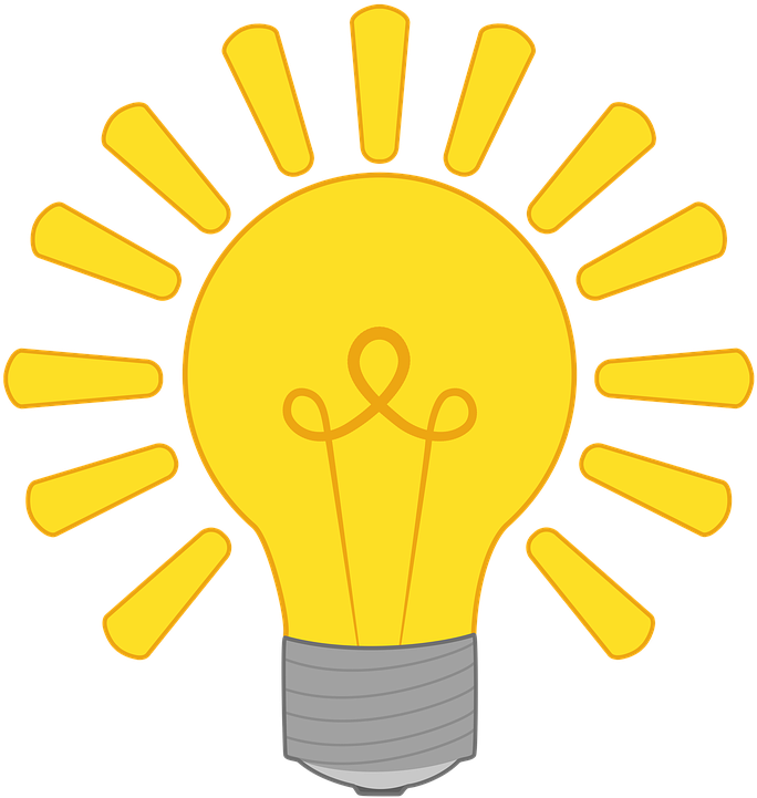 Foco De Idea Png - Imagen De Un Foco (720x720), Png Download