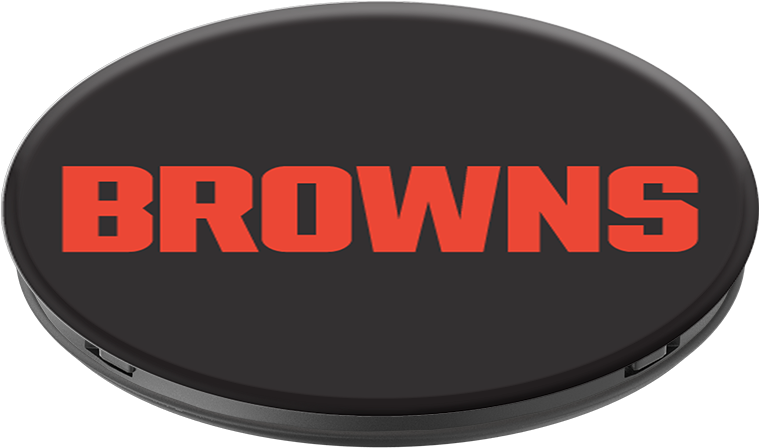 Nfl Cleveland Browns Logo Popsockets Grip Popsockets - Circle (1000x1000), Png Download