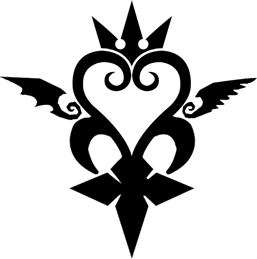 Media[media] Someone Suggested Fusing All The "hero" - Kingdom Hearts Hero Symbols (1000x1000), Png Download