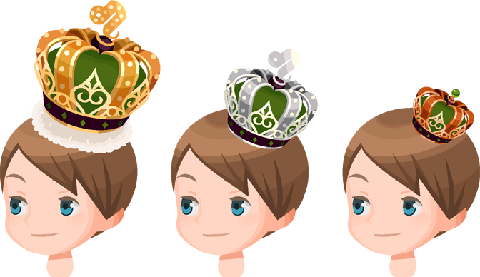 Leo Crowns - Crown Kingdom Hearts (672x388), Png Download