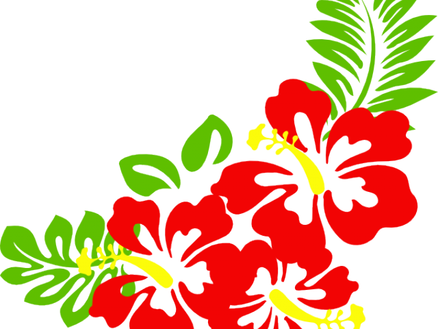 Flower - Hawaiian Flowers Clip Art (640x480), Png Download