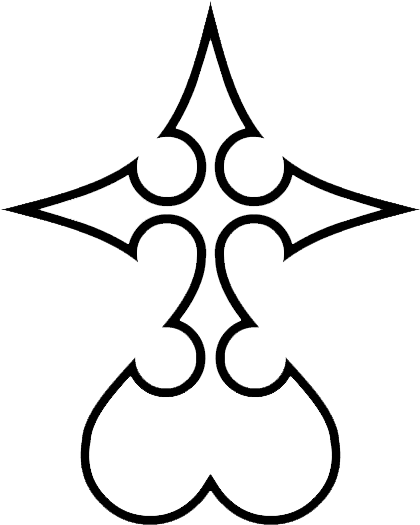 Ye Olde Kingdom Hearts Fansite - Kingdom Hearts Nobody Symbol (437x547), Png Download