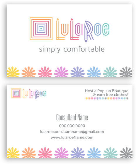 Lularoe Business Cards (600x600), Png Download