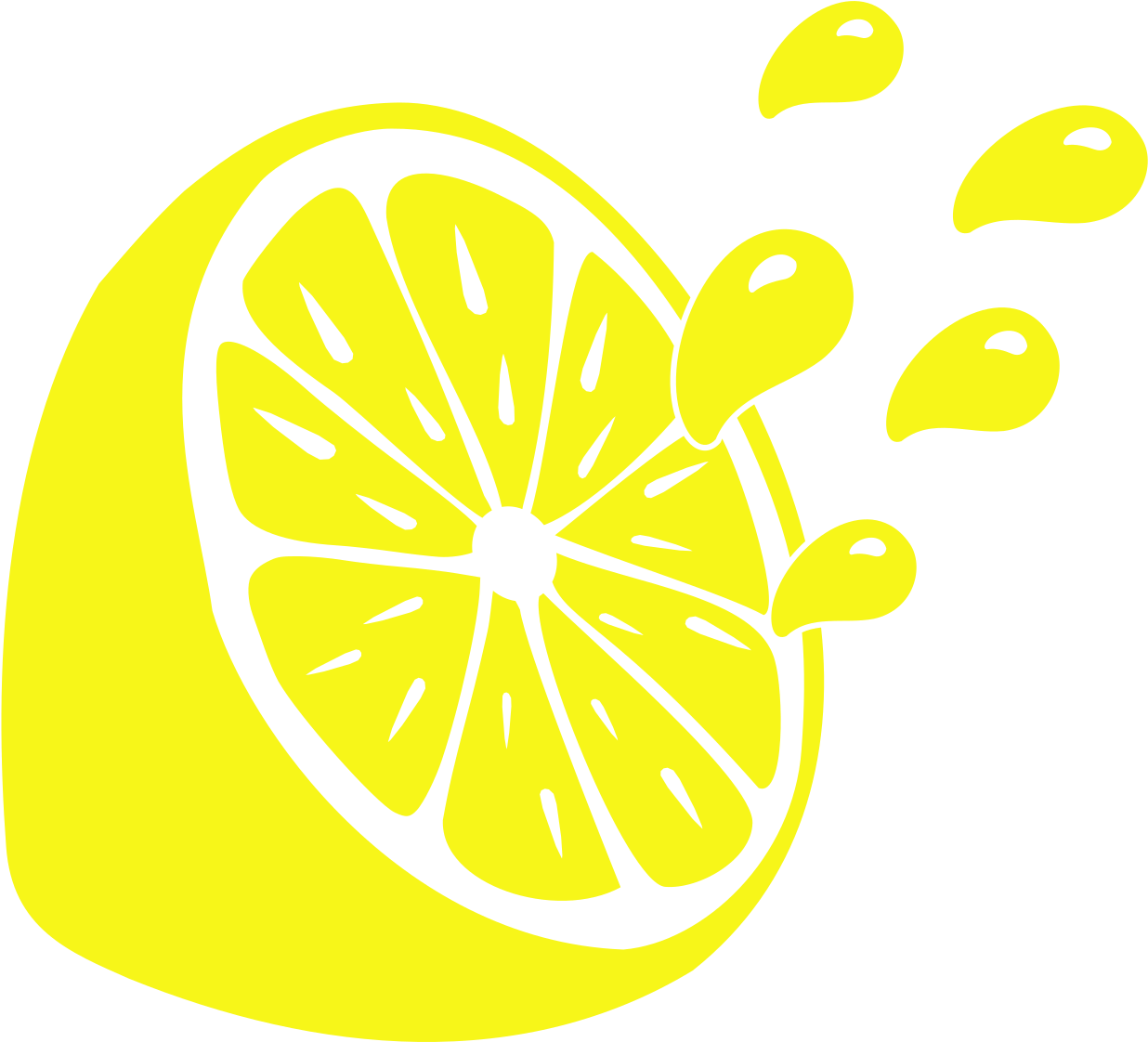 Lemon Logo Drink Idea - Lemon (2000x2000), Png Download