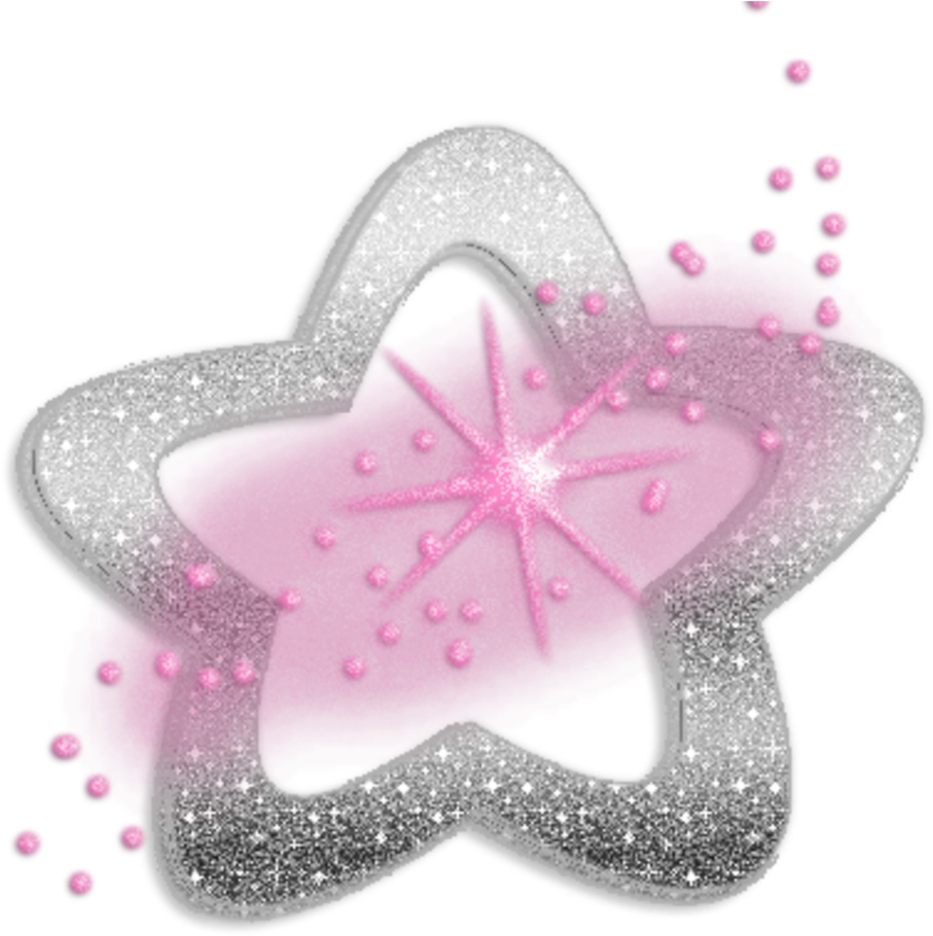 Png- Glitter Star By Miralkhan On Deviantart Image - Stars Logo Png Glitter (894x894), Png Download