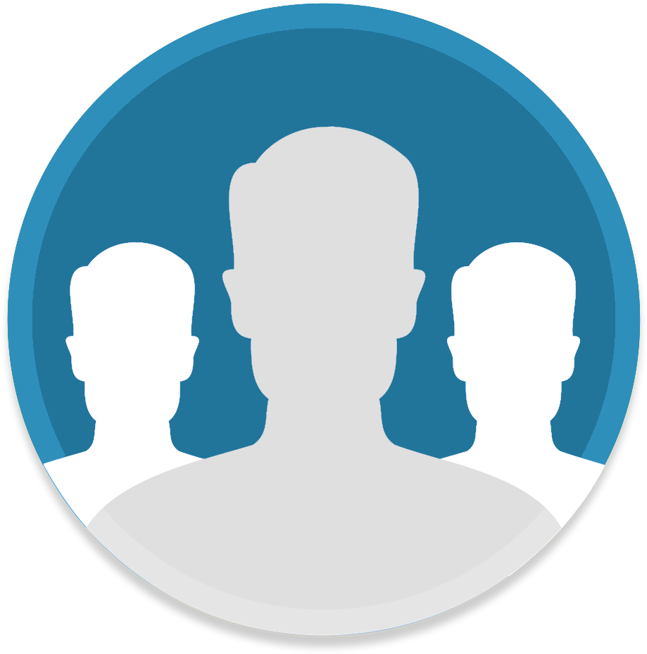 Introducing Clients Manager » Group-icon - Manage Icon Png Blue (1024x1024), Png Download