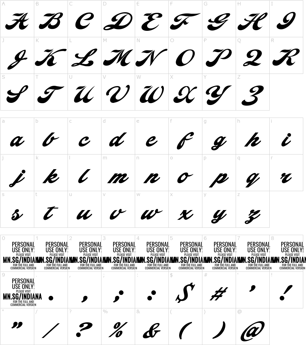 Font Characters - Fonte De Texto Indiana (1000x1150), Png Download