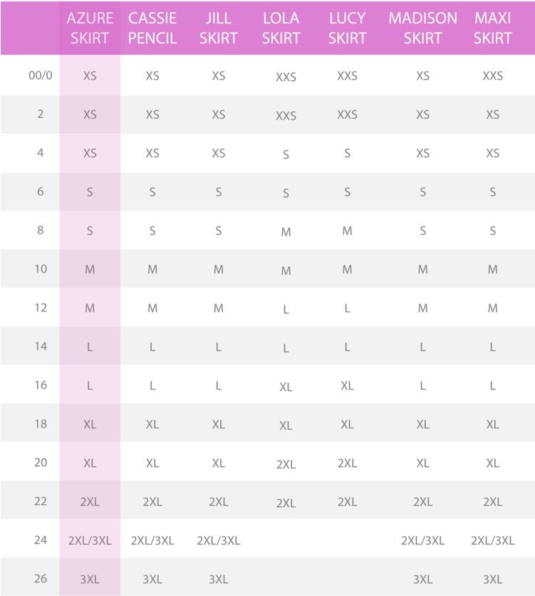 Azure Skirt - Lularoe Carly Sizing (750x954), Png Download