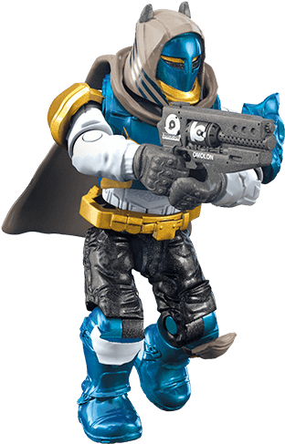 Lion's Vigil Hunter - Mega Construx Destiny 2018 (326x500), Png Download