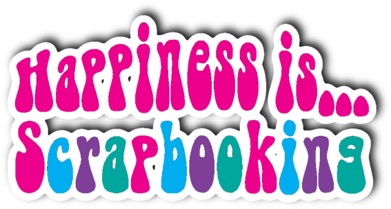 Happiness Is Scrapbooking (600x600), Png Download