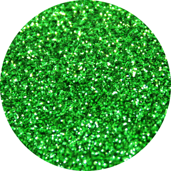44 Kelly - Green Glitter Png (600x600), Png Download