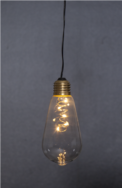 Hanging Decoration Glow - Batteridriven Hängande Dekoration Glow Led - Star Trading (600x600), Png Download