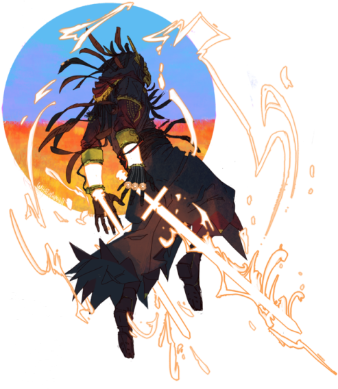 Osiris Got Blocked For Duel Wielding - Destiny Guardian Fan Art (500x605), Png Download