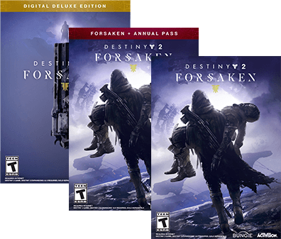 The Hunt Is On - Destiny 2 Forsaken (396x337), Png Download