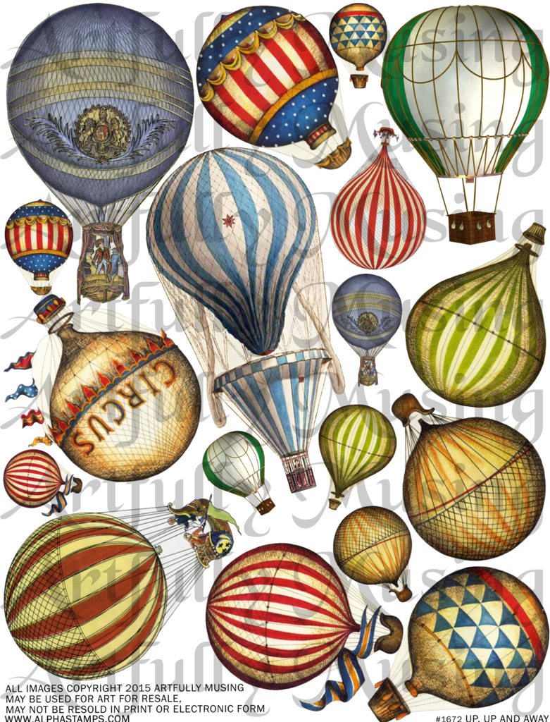 Hot Air Balloon - Buyenlarge 'italian Balloon Ascension' Graphic Art (781x1024), Png Download
