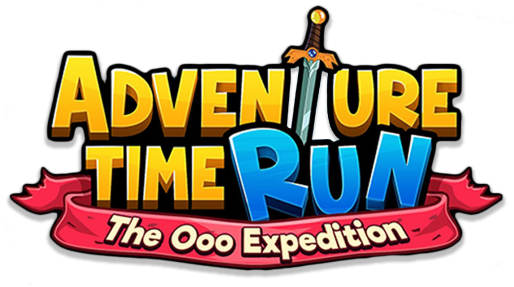 Adventure Time Run Logo (520x291), Png Download