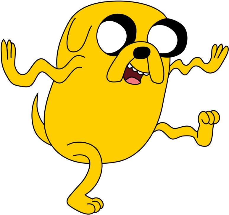 Adventure Time Png Transparent Image - Draw Adventure Time Jake (900x840), Png Download