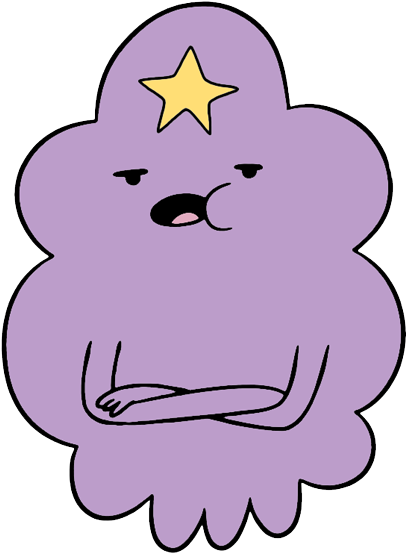 Adventure Time Clipart Main Character - Adventure Time Princess Purple (420x562), Png Download