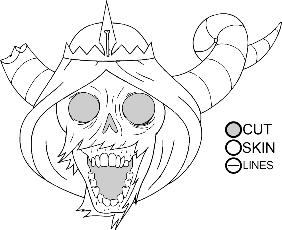 28 Collection Of Adventure Time Lich Drawing - Adventure Time The Lich Drawing (990x807), Png Download