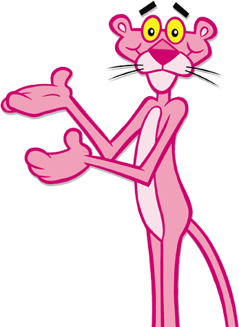 No Caption Provided - Dessin Animé La Panthère Rose (368x499), Png Download