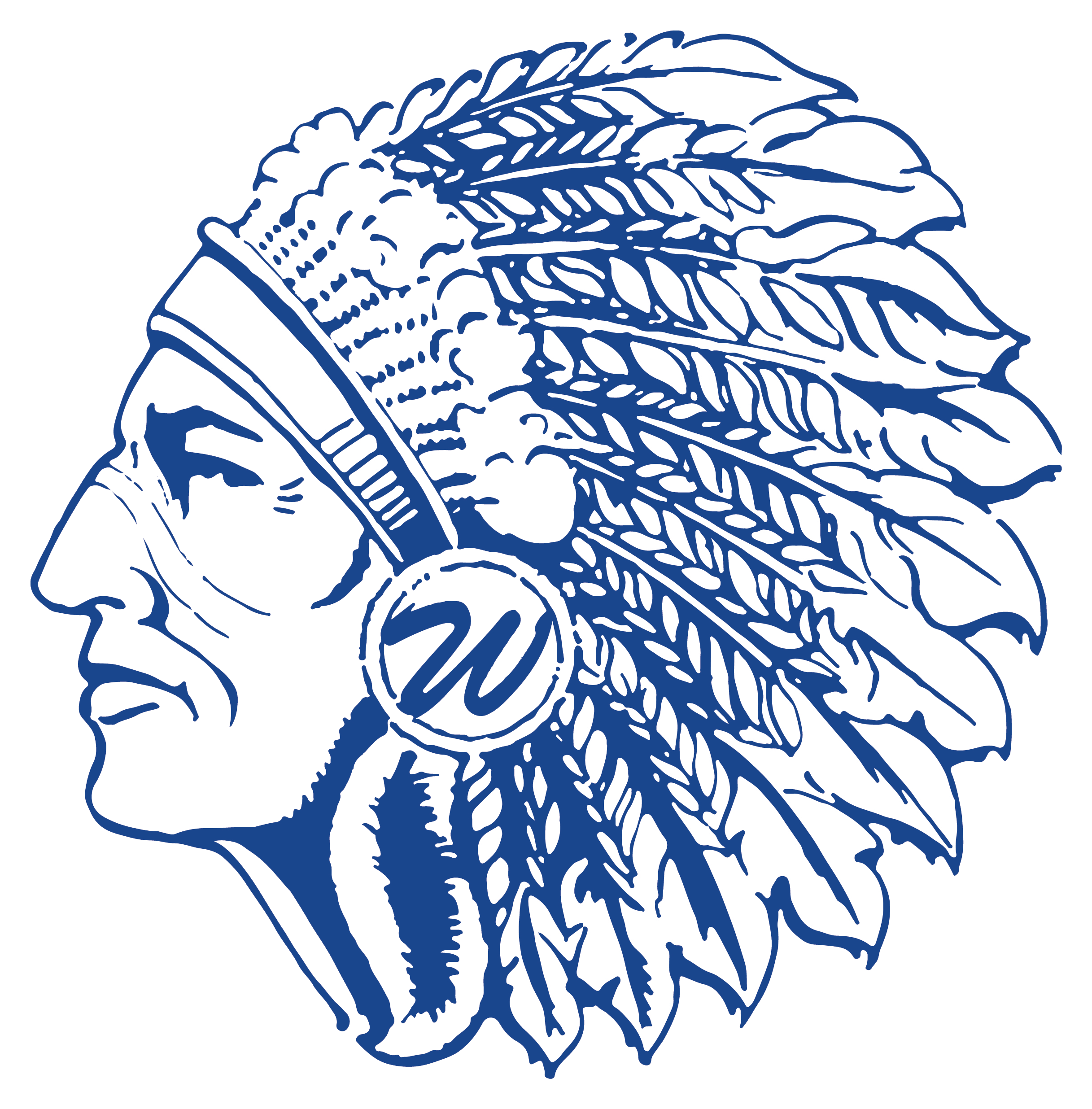 Waldron Mohawks - Braintree High School (3028x3060), Png Download