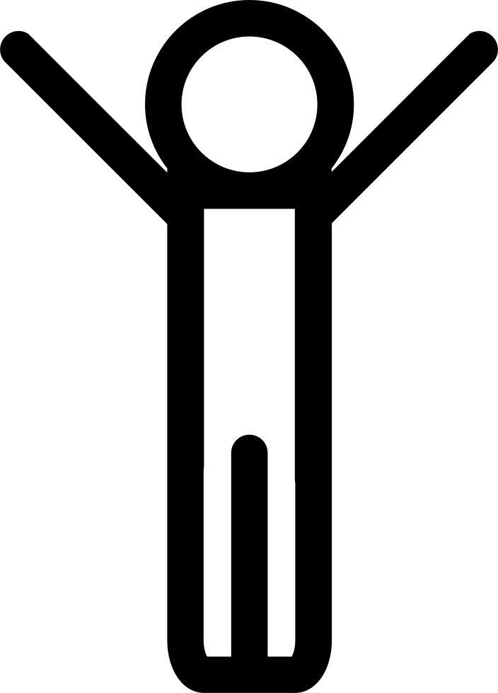 Put Your Hands Up Comments - Put Your Hands Up Png (704x980), Png Download