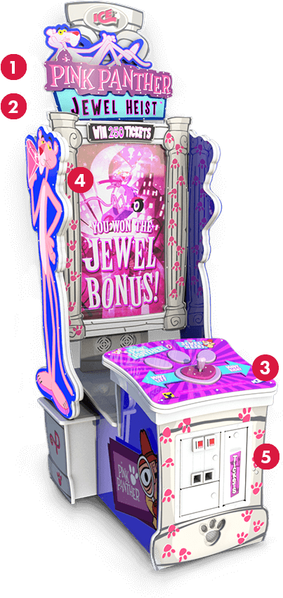 Game Features - Pink Panther Jewel Heist (900x900), Png Download