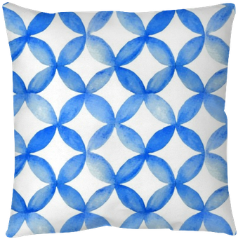 Watercolor Blue Japanese Pattern - Visual Evoked Potential Test Procedure (400x400), Png Download