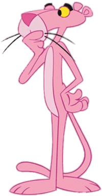 Pink Panther Thinking - Pink Panthers To Do List (400x400), Png Download