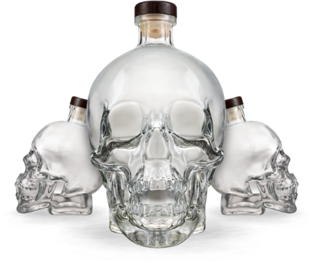 Crystal Head Vodka - Crystal Head Vodka / Jeroboam (454x381), Png Download