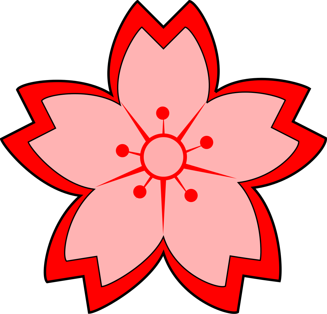 Sakura Flower Clipart - Sakura Clip Art (800x800), Png Download