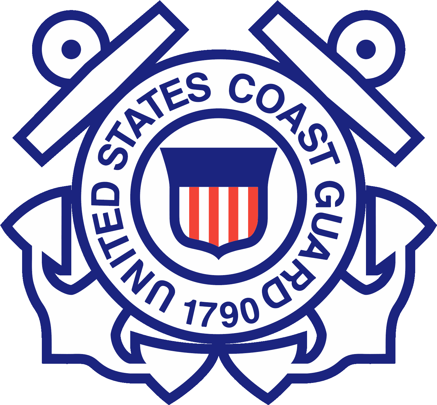 Us Coast Guard Birthday 2018 (500x500), Png Download