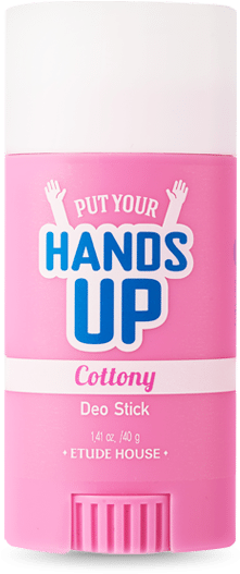 Etude House Put Your Hands Up Cottony Deo Stick Korean - [etude House] Put Your Hands Up Smooth Face Waxing (600x600), Png Download