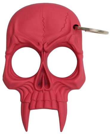 Vampire Skull Self Defense Keychain Pink, , Panther - Keychain (450x450), Png Download