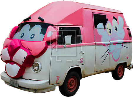 Pink Panther Van - Panther Van (450x450), Png Download