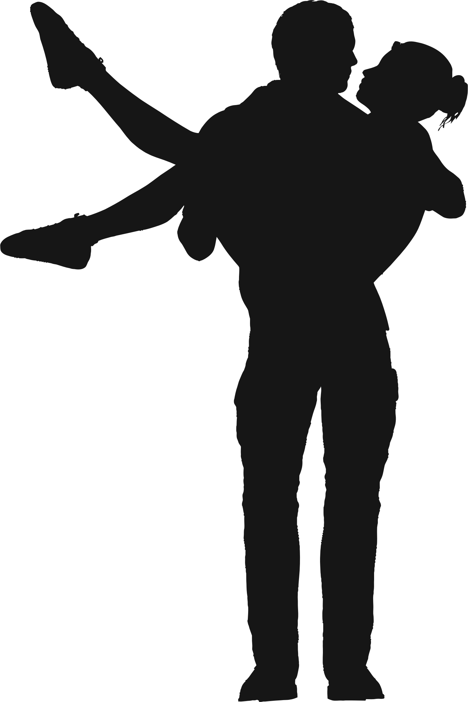 This Free Icons Png Design Of Couple Silhouette 4 (1490x2232), Png Download