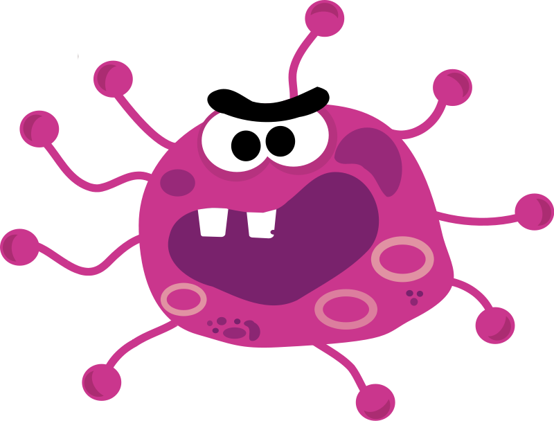 Bacteria Png Photo - Virus Png (640x488), Png Download