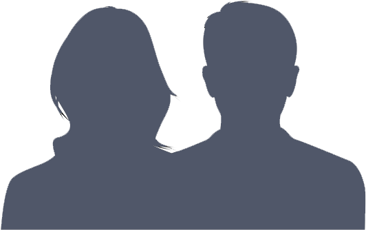 Couple Silhouette Psd Erin2016 2016 06 16t21 - Male And Female Shadow (584x393), Png Download
