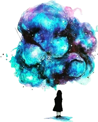 Report Abuse - Galaxy Drawing (317x396), Png Download