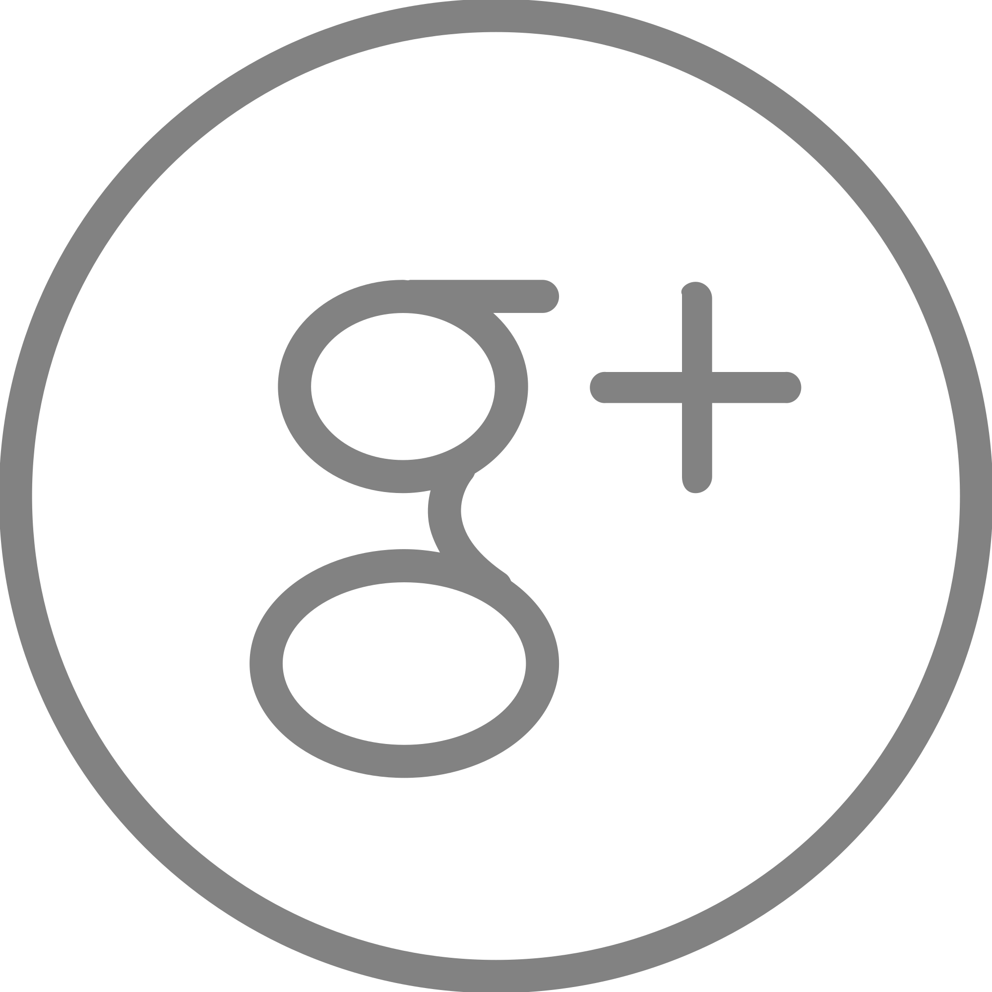 Open - Google Plus White Svg Icon (2000x2000), Png Download