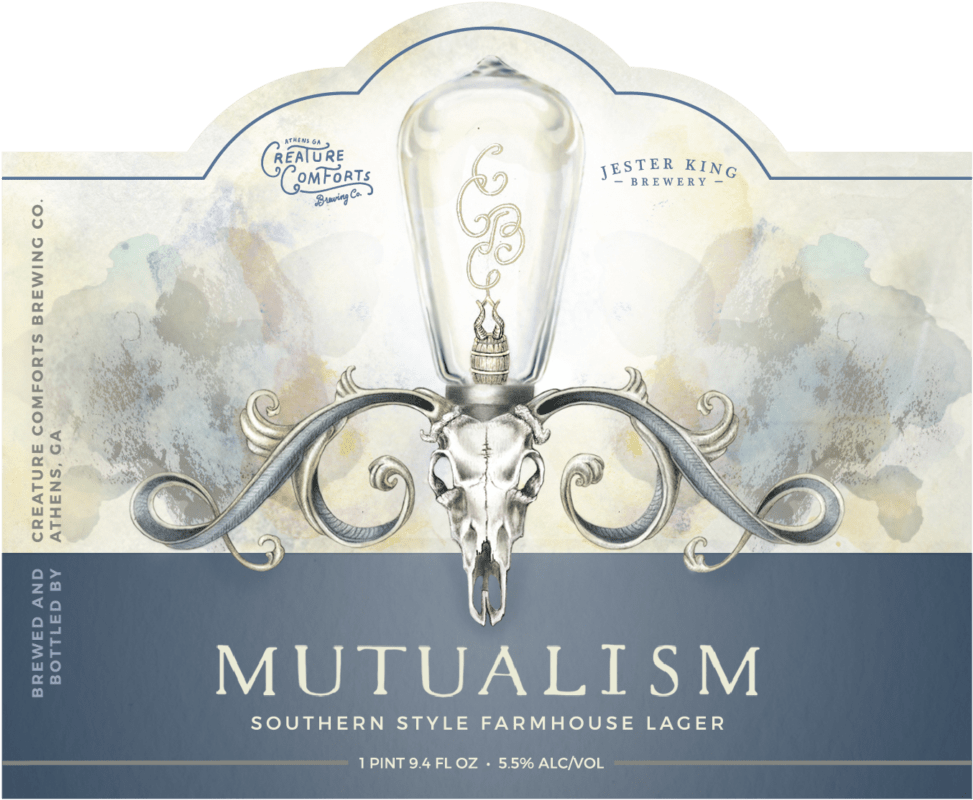 Creature Comforts Jester King Mutualism - Creature Comforts Mutualism (1024x851), Png Download