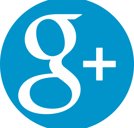 Celec Google Plus - Icon Google Plus Blue (460x441), Png Download