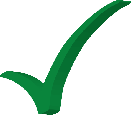 Green Checkmark - Check Mark (444x393), Png Download